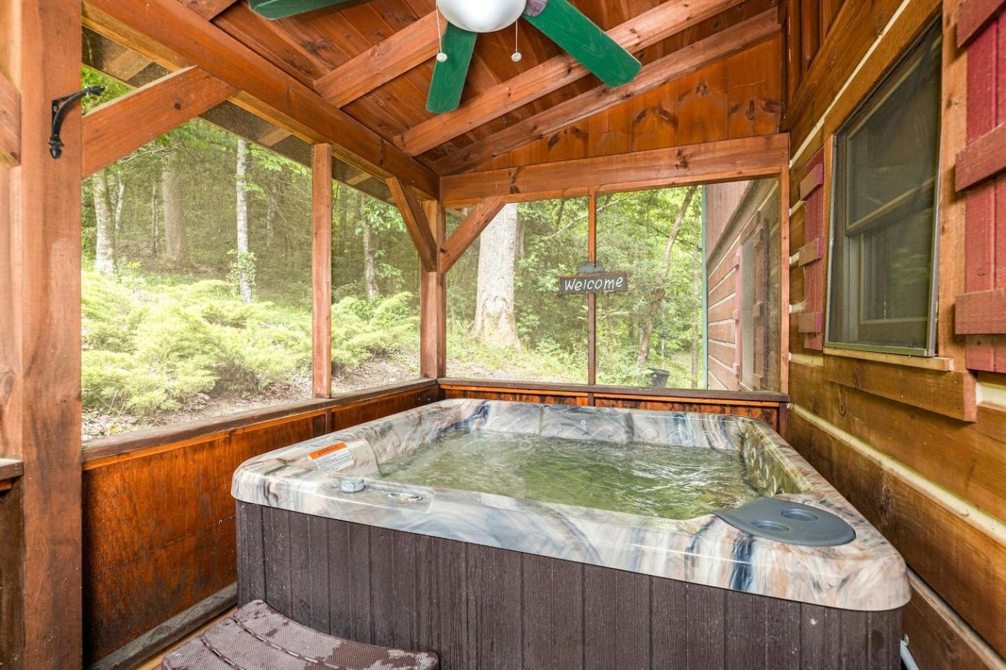 Pigeonforge Cabin Game Roomdog Friendlyhot Tub Pigeon Forge Bagian luar foto