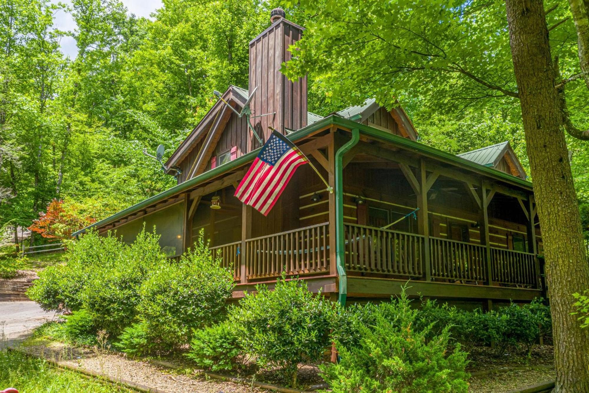Pigeonforge Cabin Game Roomdog Friendlyhot Tub Pigeon Forge Bagian luar foto